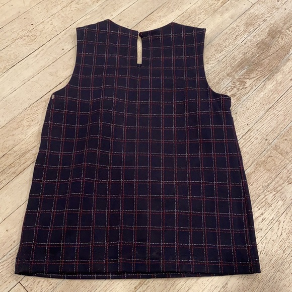 Banana republic MIX /MIXTE TOP NAVY BLUE RED AND WHITE BLOCK Design si… - Picture 6 of 7